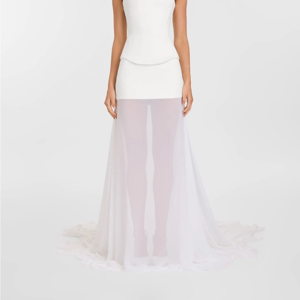 Kyha Viola Skirt and Sutton Neck Tie